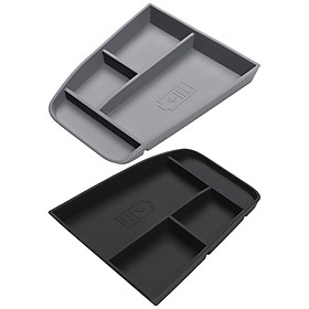 2Pcs Center Console Organizer Tray Fit for Ford Mustang Mach E 2021 2022