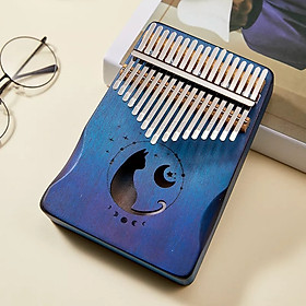 Đàn Kalimba Cega 17 phím gỗ nguyên tấm Mahogany