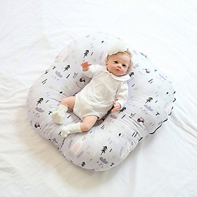 Gối chống trào ngược cho bé Rototo Bebe cao cấp nhập khẩu - Loại Cotton