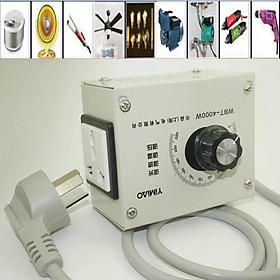 Mua BỘ ĐIỀU KHIỂN ĐIỀU CHỈNH TỐC ĐỘ ĐỘNG CƠ BÌNH GIỮ NHIỆT QUẠT ĐA NĂNG 4000W