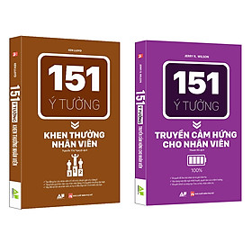 Hình ảnh Sách Hot: 151 Ý Tưởng truyền Cảm Hứng và Khen Thưởng Cho Nhân Viên (2 Cuốn)