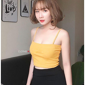 Áo 2 dây croptop Quây Ngực Body Tôn Dáng Chất Thun gân Dày THỜI TRANG 24H