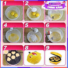 Mua Máy Nướng Bánh Vouller Hình Thú Nhật - Hàng Chính Hãng