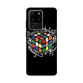 Ốp Lưng Dành Cho Samsung Galaxy S20 Ultra mẫu Rubik Toán Học - Hàng Chính Hãng