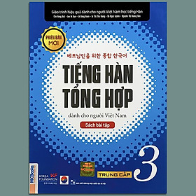 Sách - Tiếng Hàn Tổng Hợp Dành Cho Người Việt Nam - Trung Cấp 3 Phiên Bản Mới (Sách Bài Tập)