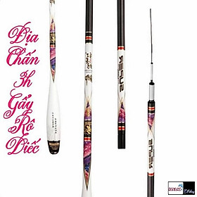 Cần Câu Tay Địa Chấn 3H Chuyên Gẩy Rô Gẩy Riếc  CT13 - Sanami fishing