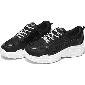 Giày sneakers nữ đế cao cá tính KJ1