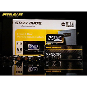 Bộ Cảm Biến Lùi STEELMATE 8 Mắt Chính Hãng MTSM V8