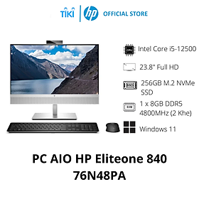 Mua Máy tính All in one HP Eliteone 840 G9 76N48PA (Core i5-12500T/ 8GB/ 256GB SSD/ Intel UHD Graphics 730/ 23.8Inch/ Cảm ứng/ Windows 11 Home) - Hàng Chính Hãng