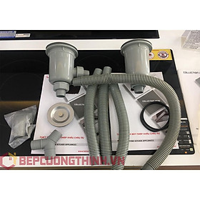 Mua Bộ xi phông chậu rửa bát  bộ thoát chậu rửa hai hố nhựa