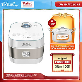 Nồi cơm điện tử cao tần Tefal 1.5L RK762168- Hàng chính hãng