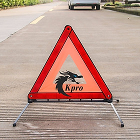 Bảng cảnh báo tam giác phản quang cho ô tô, xe hơi - Hàng Kpro chất lượng cao