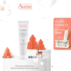 Kem làm lành da nội sinh, ngăn ngừa nhiễm khuẩn AVÈNE CICALFATE+ 40ml