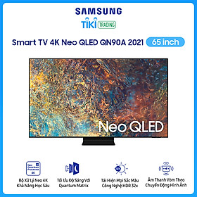 Smart Tivi Neo QLED Samsung 4K 65 inch QA65QN90A Mới 2021