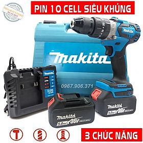 Mua Máy Khoan Pin Bắt Vít Makita 36V  Tặng Kèm Mũi Khoan Model 2020
