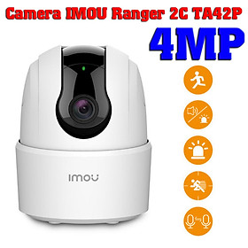 Mua Camera wifi xoay 360 chính hãng IMOU Ranger 2C TA42P 4MP siêu sắc nét   đàm thoại 2 chiều   theo dõi chuyển động   cảnh báo tiếng trẻ khóc - Hàng Chính Hãng