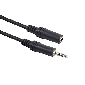 3.5mm Jack Male to Female Audio Stereo Extension Aux Cable for Headset