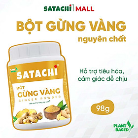 Bột Gừng Nguyên Chất SATACHI – 100% gừng tự nhiên, không đường – Hộp 98g & 318g