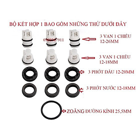 Mua Bộ GIOĂNG phớt  van 1 chiều máy rửa xe cao áp mini- phụ kiện máy rửa xe