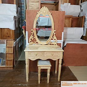 Mua Bàn trang điểm gỗ sồi tự nhiên