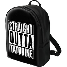 Balo In Hình Straight Outta Tatooine BHTE131 (27 x 35.5 cm)