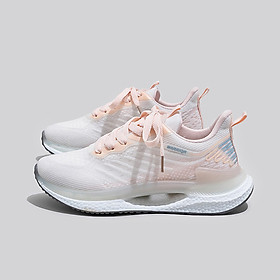 Giày thể thao nữ, giày chạy bộ đế êm nhẹ, thoáng khí đế cao su đúc, chống trơn trượt hạn chế mòn – GNU2088