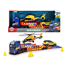 203717005 Bộ Đồ Chơi Xe Tải Cứu Hộ DICKIE TOYS Rescue Transporter