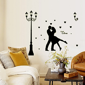 Mua Decal Dán Tường Tình Nhân Dạ Quang Binbin PK224 (150 x 130 cm)