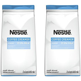 Combo 2 bịch bột kem pha cà phê Nestlé Coffee Creamer bịch 450g