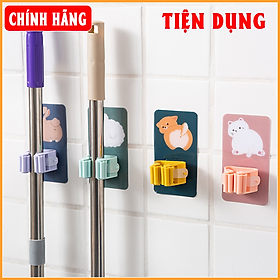 Mua Miếng Dính Treo Chổi - Móc Treo Kẹp Giữ Chổi Cọ Dán Tường  Treo Cây Lau Nhà Hoạt Hình Đáng Yêu Hàng Chính Hãng E525