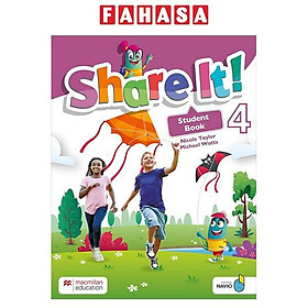 Share It! Level 4 Student Book With Sharebook And Navio App - Fahasa