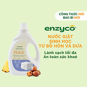 Nước giặt sinh học ENZYCO 2L - Chiết xuất Bồ hòn và Enzyme Dứa