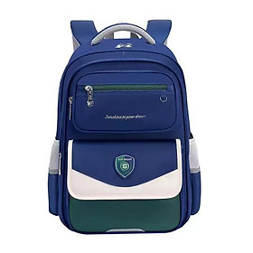Ba Lô Chống Gù - Sun Eight 22339 - Màu Xanh Navy + Xanh Lá
