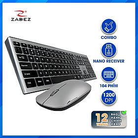 Mua BÀN PHÍM CHUỘT KHÔNG DÂY ZADEZ ZMK-530 - HÀNG CHÍNH HÃNG