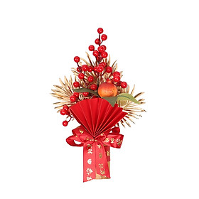 Chinese New Year Decorations Lucky Tree Ornament Adornment for Living Room