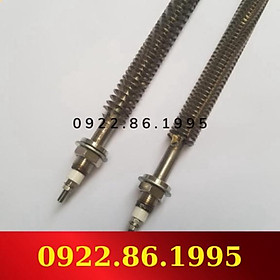 Điện trở sấy khô chữ U 50cm công suất 1KW 2KW điện áp 220V 380V có cánh tản nhiệt hàng nhập