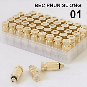 Béc phun sương số 1-2-3-4-5-6-8 tưới lan/rau/ hoa (đầu béc phun sương.)