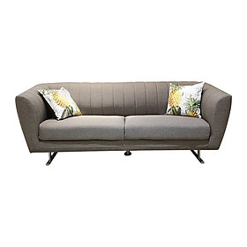 Sofa Vải 3 Chỗ Juno Keira 206 x 89 x 75 cm (Xám)