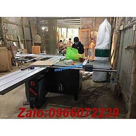 Mua Máy Cưa Bàn Trượt (sử dụng điện 3 pha 380v   bàn trượt dài 3m2  nâng lưỡi chính bằng điện)