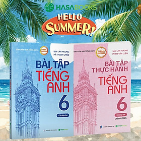 Combo 2 Cuốn Bài Tập + Thực Hành Tiếng Anh 6 Global Success (Có Đáp Án)