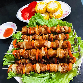 Mua SET 12 XIÊN THỊT INOX 304 DÀNH CHO NỒI CHIÊN KHÔNG DẦU