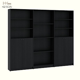Mua HAPPY FURNITURE   Kệ sách 4 cửa mở - CATY  KSA_080   240cm x 30cm x 202cm DxRxC