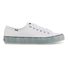 Giày Thể Thao Keds Nữ- Kickstart Canvas Trippy Print Foxing White- KD066338