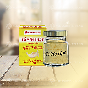 Tổ yến thật chưng sẵn Đông trùng hạ thảo 70ml