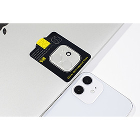 Dán kính cường lực Camera 3D cho iPhone 12 Mini độ cứng 9H, chống bụi bẩn, trầy xước