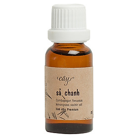 Tinh dầu sả chanh thơm thiền tịnh 100% premium- Tinh Dầu Cây