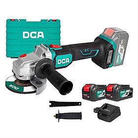 Mua MÁY MÀI GÓC KHÔNG CHỔI THAN DÙNG PIN 20V DCA ADSM06-100EM - HÀNG CHÍNH HÃNG