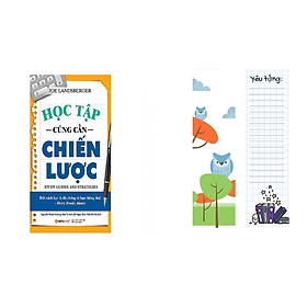 Học Tập Cũng Cần Chiến Lược (Tái Bản) (Tặng kèm Tickbook)