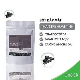 Trang Tổng Hợp Sản Phẩm Sale HOT Online Bột Than Tre Hoạt Tính Nguyên Chất Đắp Mặt Nạ Detox & Dưỡng Ẩm Làn Da MILAGANICS 500g