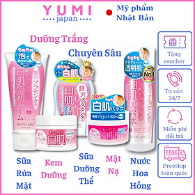 Combo Bộ 5 Dưỡng Da Trắng Mịn Nhau Thai Nhật Bản MICCOSMO White Label (Sữa Rửa Mặt, Nước Hoa Hồng, Kem Dưỡng, Sữa Dưỡng, Mặt Nạ - CB04)